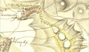 I. vojenské mapování – josefské 1764-1768 a 1780-1783 (rektifika
